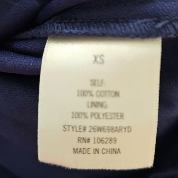 Francesca's Mi Ami Floral Embroidered Chambray Mini Dress Blue Size XS - Picture 6 of 7